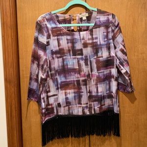 One World Top with Fringe